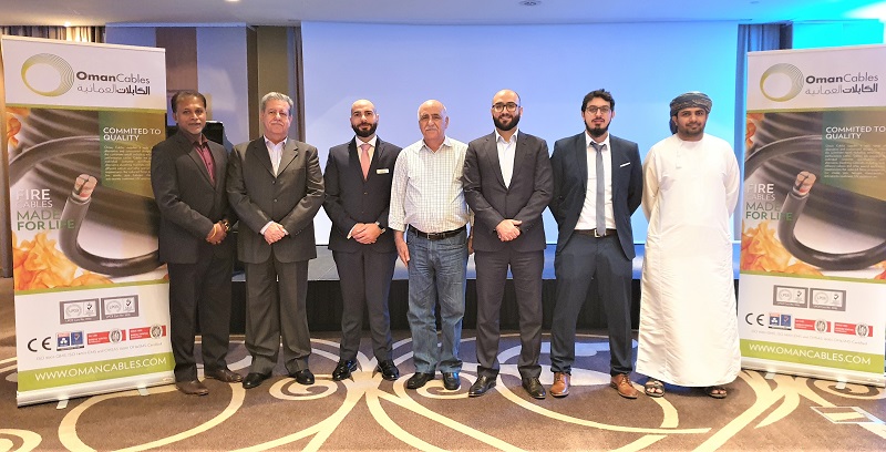 Oman Cables' New Logo Launch and Technical Seminar at the Customer Meet